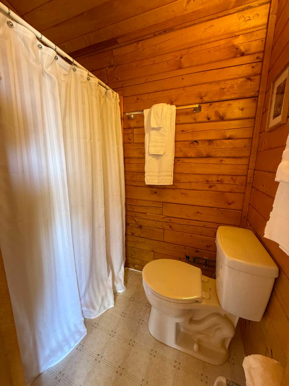 Cabin Exterior at EarthSong Lodge & Cabins